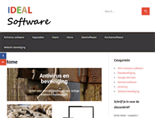Tablet Screenshot of idealsoftware.nl